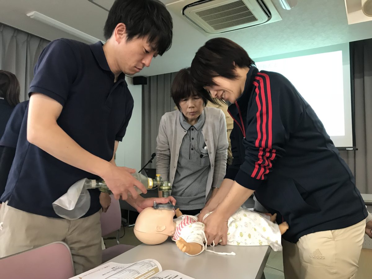 「小児救急」研修が行われました。