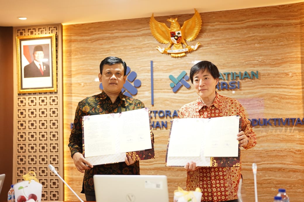 インドネシア労働省と特定技能人材育成コースのMOU（協定書）を更新しました