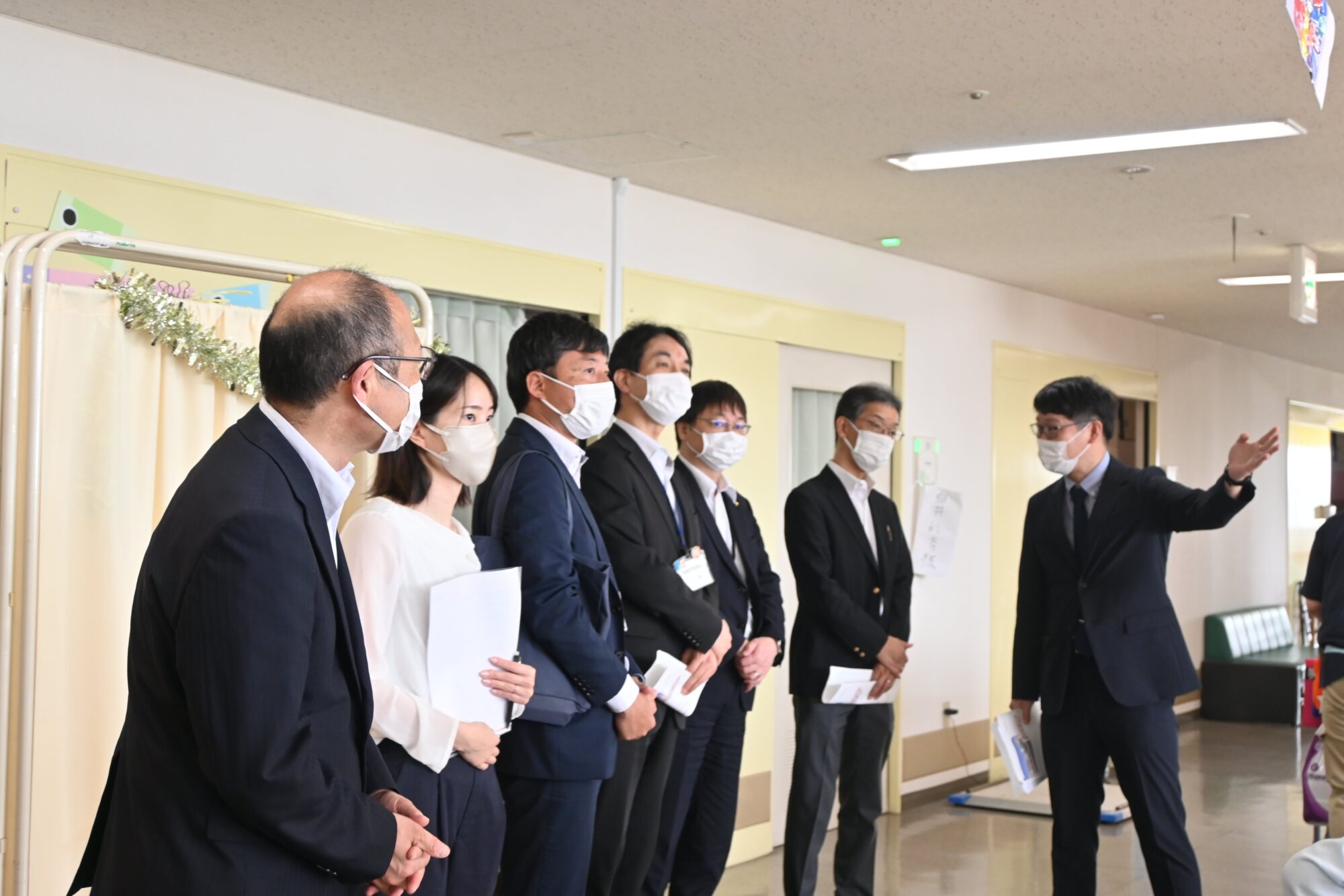兵庫県福祉部の関係者が特定技能外国人の受け入れ状況を視察されました